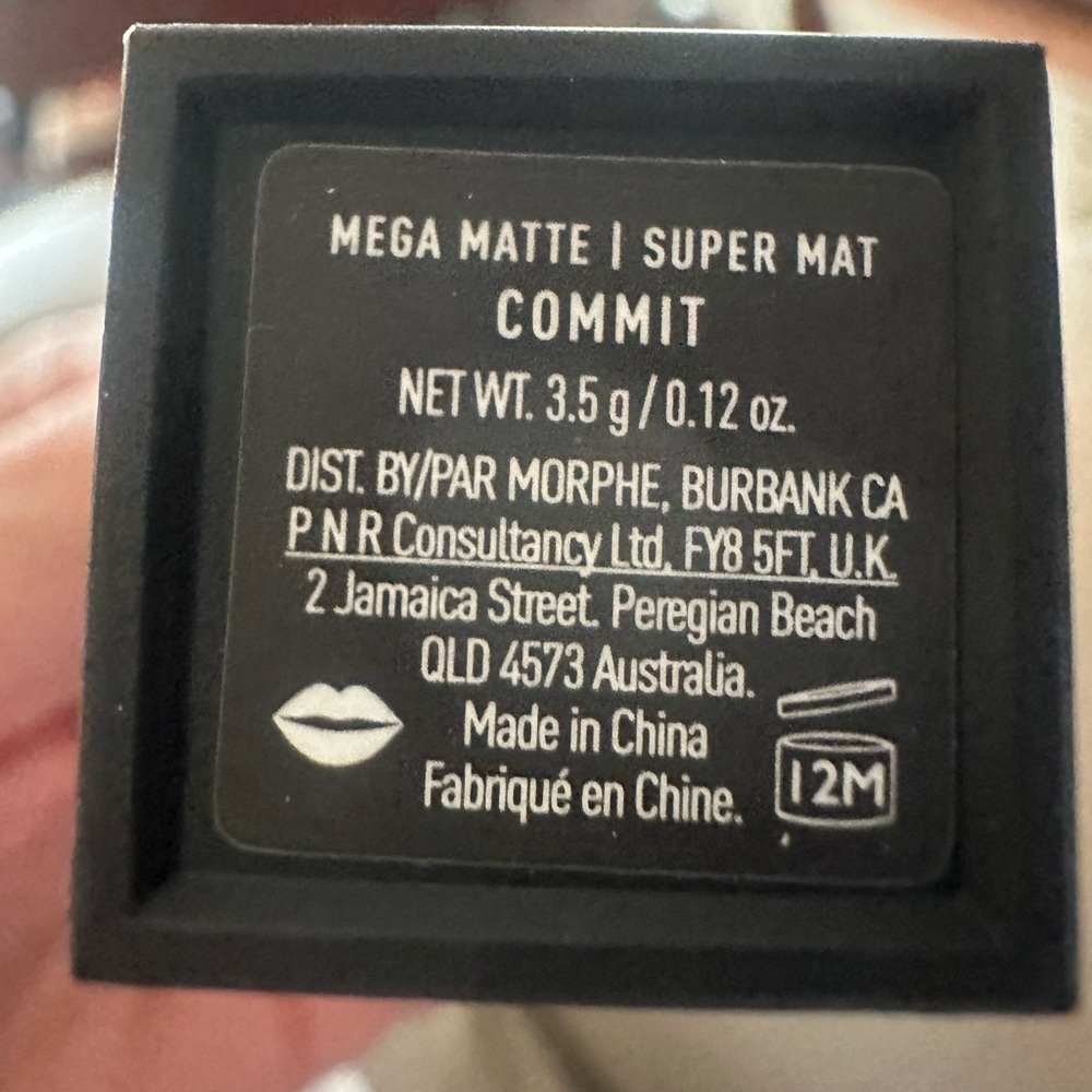 Morphe “Commit” (chai nude) Mega Matte Lipstick NEW - Picture 5 of 5